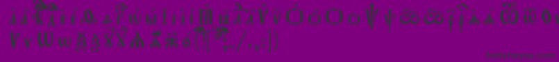 Más sobre la fuente Orthodox.TtUcs8Разрядочный fuente Orthodox.TtUcs8Разрядочный – Fuentes Negras Sobre Fondo Morado